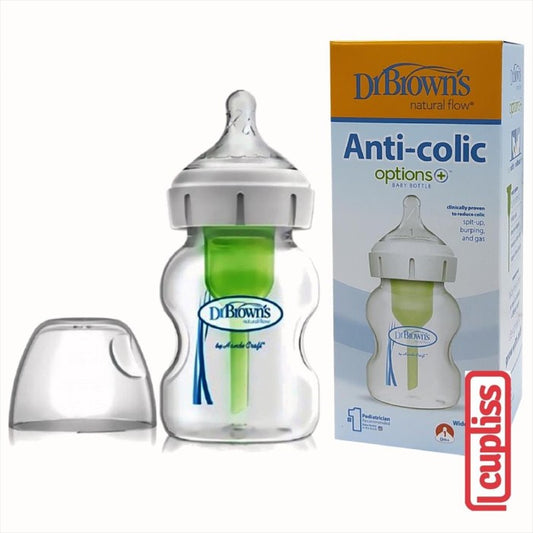 Dr Brown USA PP Wide Neck 150ml Baby Bottle Botol Susu 150 ml