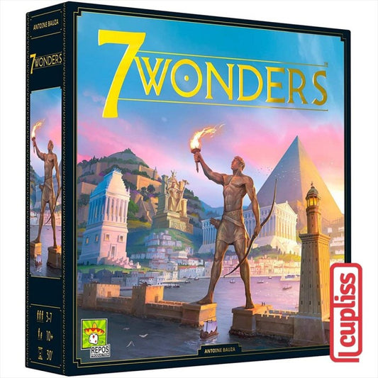 7 Wonders New Edition Board Game Repos Production Original