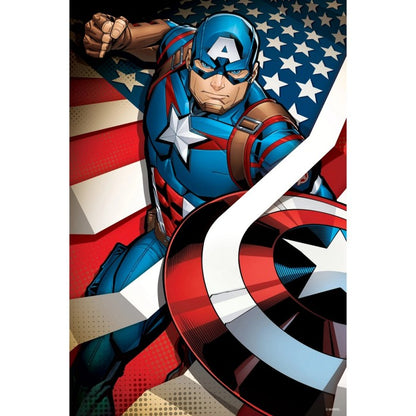Prime 3D 35584 Captain America Puzzle 300 pcs