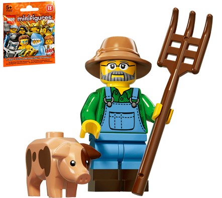 Pig Farmer (sealed) Lego Minifigure Series 15 no 1