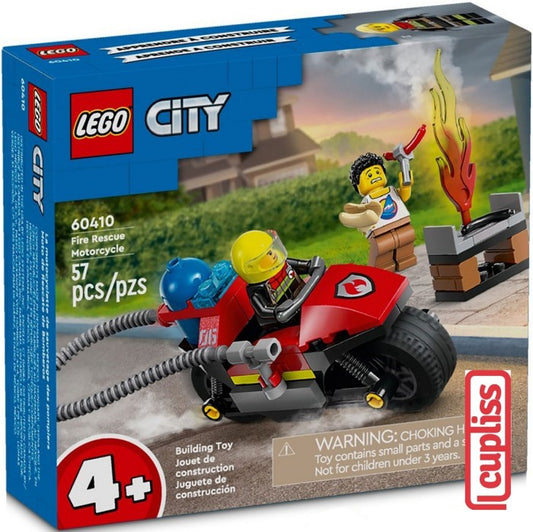 LEGO City 60410 Fire Rescue Motorcycle