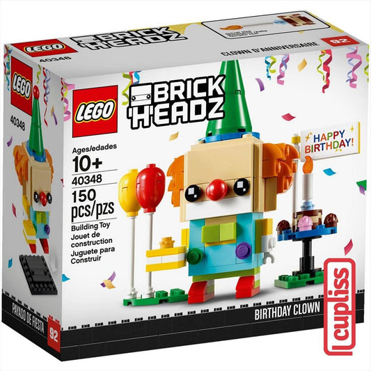 LEGO Brickheadz 40348 Birthday Clown