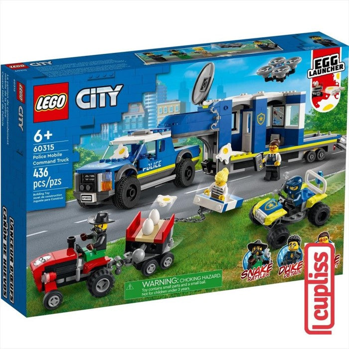 LEGO City 60315 Police Mobile Command Truck