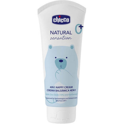CHICCO Natural Sensation 4in1 Nappy Cream 100ml Krim Popok Bayi 100 ml D3043