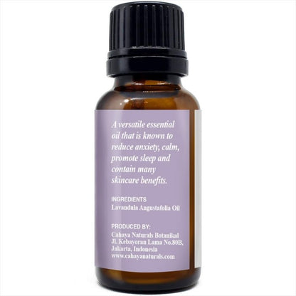 Cahaya Naturals Pure Lavender 20ml Essential Oil 20 ml