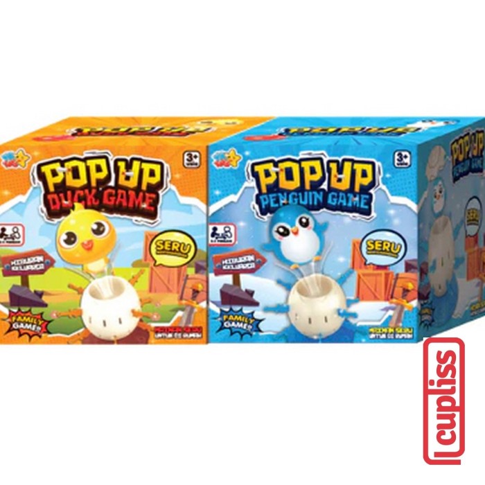 VR Toys Pop Up Duck Penguin Game Mainan Anak VR966