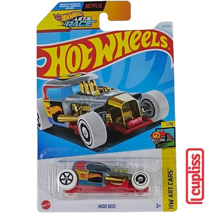 Hot Wheels HW Basic HTB71 Mod Rod Lets Race Netflix Mattel Hotwheels