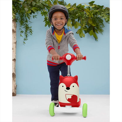 Skip Hop Zoo Ride On 3in1 184350 Fox SkipHop Scooter Anak