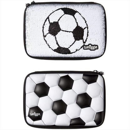 SMIGGLE Pencil Case 442751 Goal Reversible Sequin Hardtop