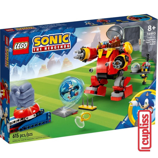 LEGO Sonic The Hedgehog 76993 Sonic vs Dr Eggman Death Egg Robot