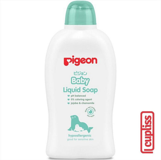 PIGEON Baby Liquid Soap 100 ml Chamomile 100ml Bottle Sabun Cair Bayi