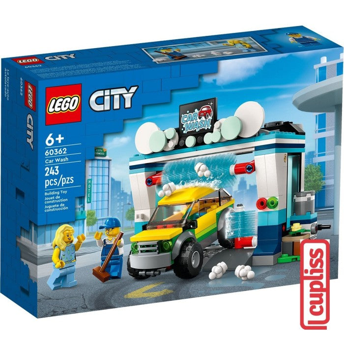 LEGO City 60362 Car Wash Building Toy