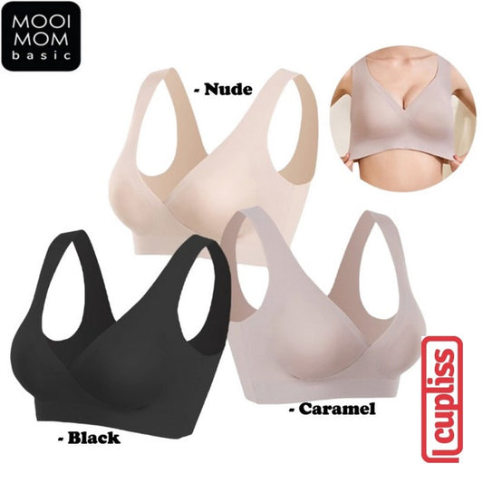 MOOIMOM Basic Air Slim Maternity Nursing Bra Hamil Menyusui