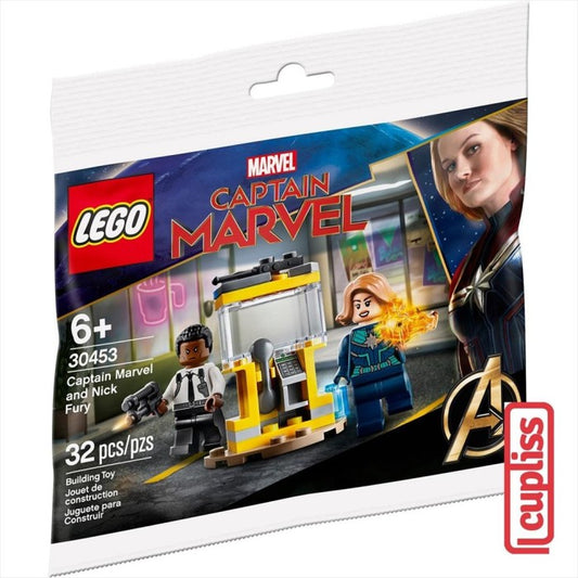 LEGO Polybag 30453 Superheroes Captain Marvel and Nick Fury