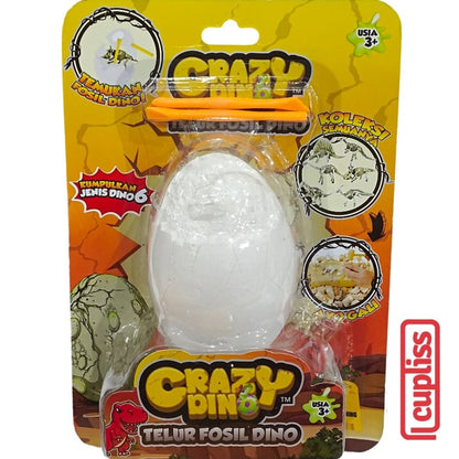 Deno Crazy Dino Telur Fosil Dino CD3030 Mainan anak
