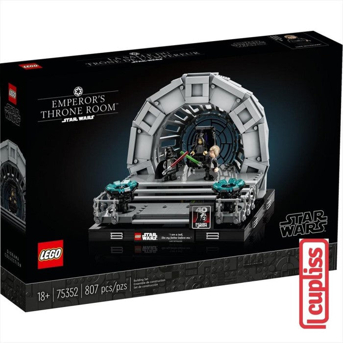 LEGO Star Wars 75352 Emperor Throne Room Diorama