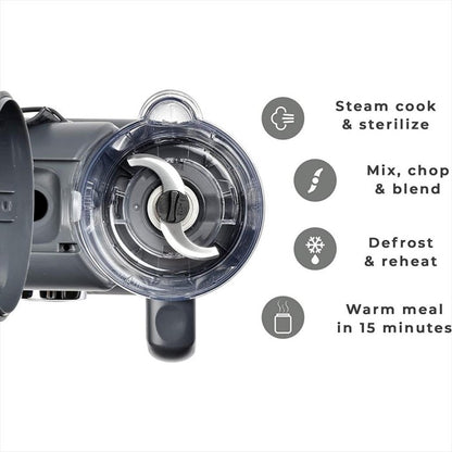 BEABA Babycook Solo 4 in 1 Eucalyptus Mpasi Blender