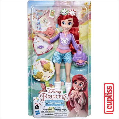 Hasbro Disney E8404 Comfy Squad Fashion Sugar Style Ariel Doll