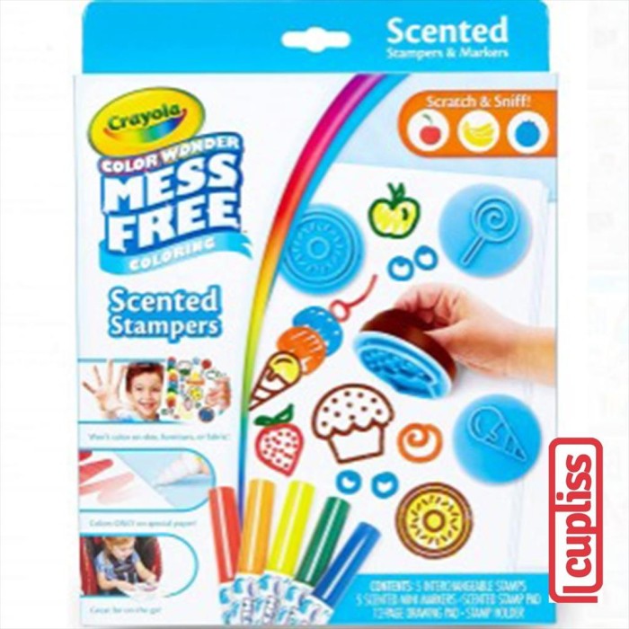 Crayola Color Wonder Mess Free Scented Stampers 752452