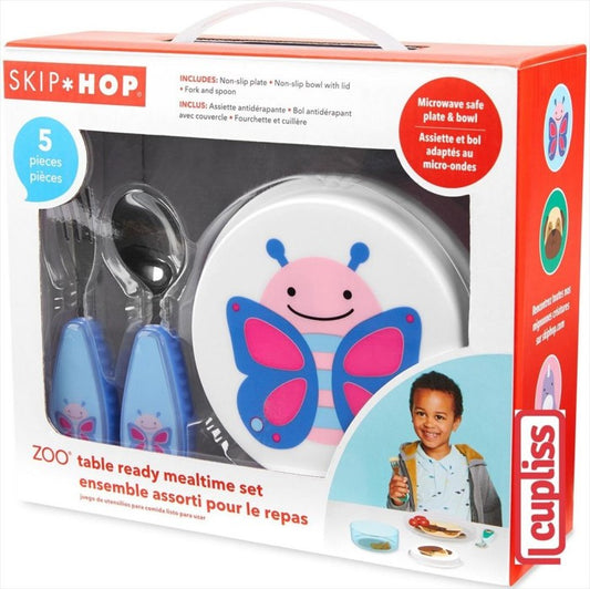 Skip Hop Zoo Table Ready Set Mealtime 582210 Butterfly Skiphop