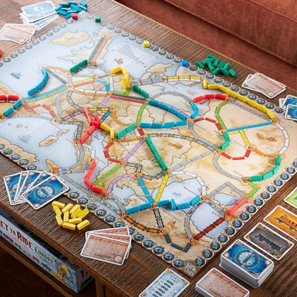 Ticket To Ride Europe Board Game Days of Wonder Original