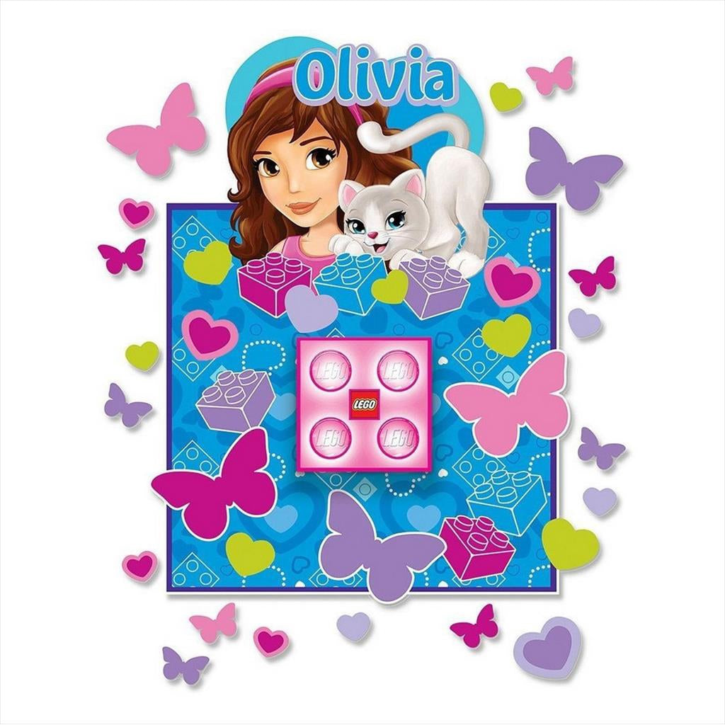 LEGO Nite Lite LGL-NI3O Friends Olivia LED Desk Lamp Light 512279