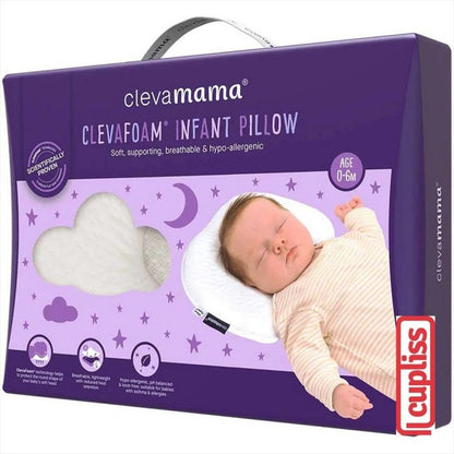 ClevaMama Clevafoam Infant Pillow Bantal Anti Peyang