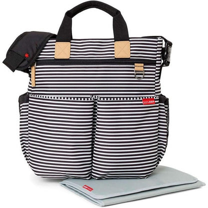 Skip Hop Duo Signature Backpack Diaper Bag 200333 Stripe Tas Popok