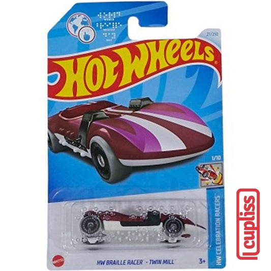 Hot Wheels HW Basic HRY95 Braille Racer Twin Mill Mattel Hotwheels