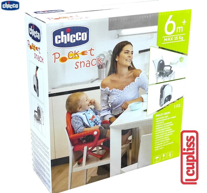 CHICCO Pocket Snack Booster Seat 6M+ Kursi Makan Bayi