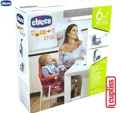 CHICCO Pocket Snack Booster Seat 6M+ Kursi Makan Bayi