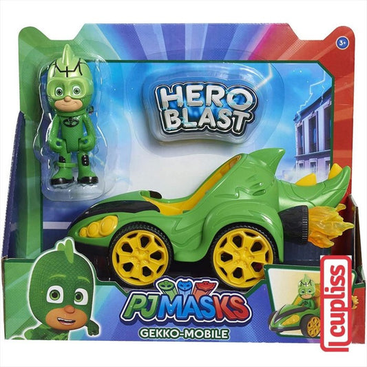 PJ Masks 95498 Gekko Mobile Hero Blast Vehicle with Figure Just Play
