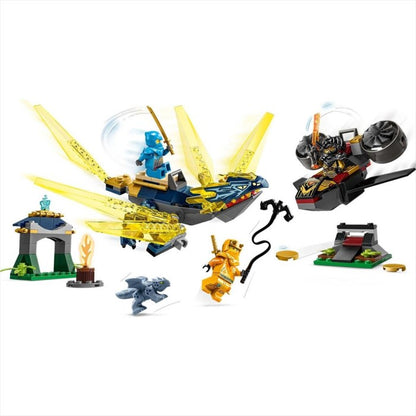 LEGO Ninjago 71798 Nya and Arin Baby Dragon Battle