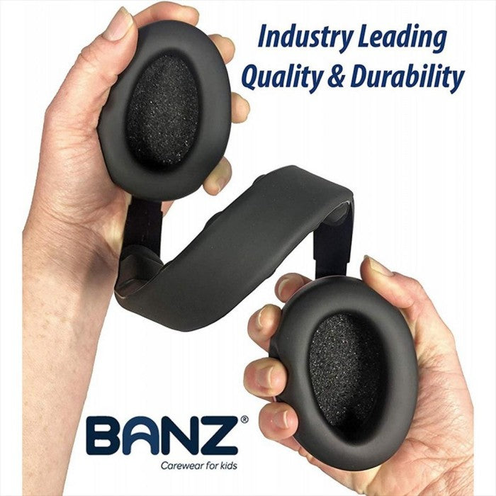 BANZ Baby Earmuffs Blue 0 - 2 years Penutup Telinga Bayi