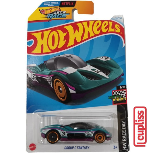 Hot Wheels HW Basic HTD25 Group C Fantasy Lets Race Netflix Mattel Hotwheels