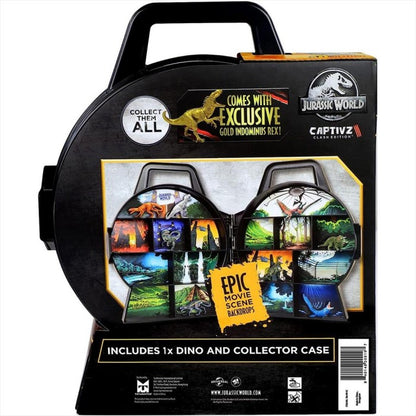 Captivz 200197 Jurassic World Collector Case Gold Indominus Rex