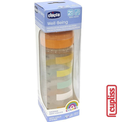 CHICCO Bottle Well Being PP 2M+ 250 ml Botol Susu 250ml
