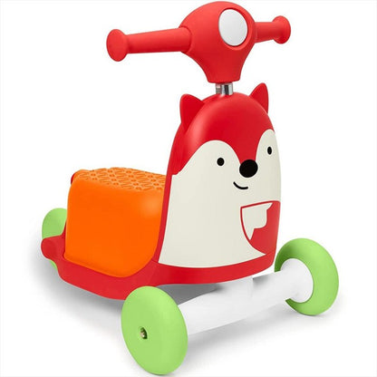 Skip Hop Zoo Ride On 3in1 184350 Fox SkipHop Scooter Anak