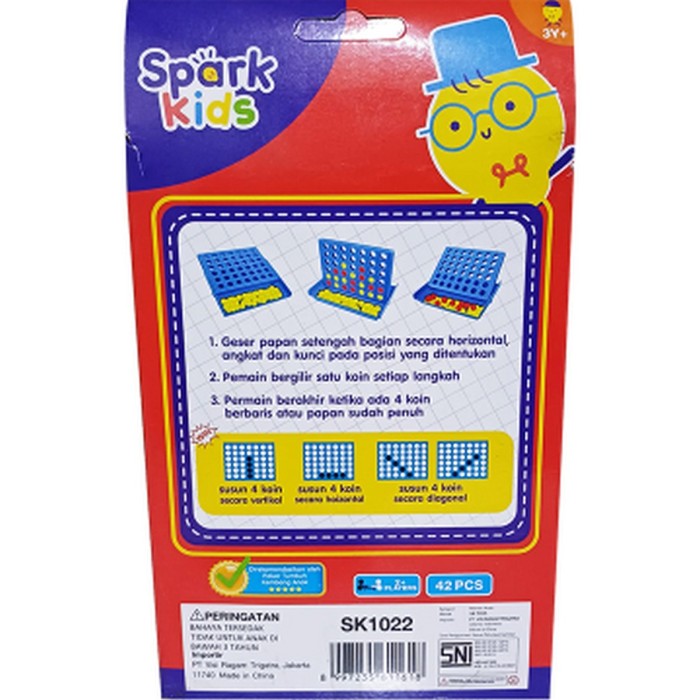 VR Toys Spark Kids Connect Line Fun In Line 4 Mainan Edukasi Anak SK1022