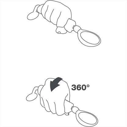 BEABA Traning Spoon 360 Green Weaning Sendok Makan