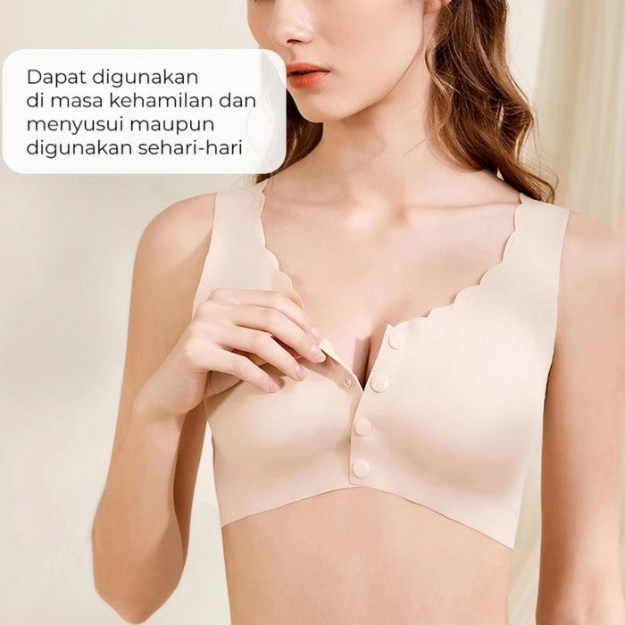MOOIMOM Basic Air Buckle Maternity Nursing Bra Hamil Menyusui