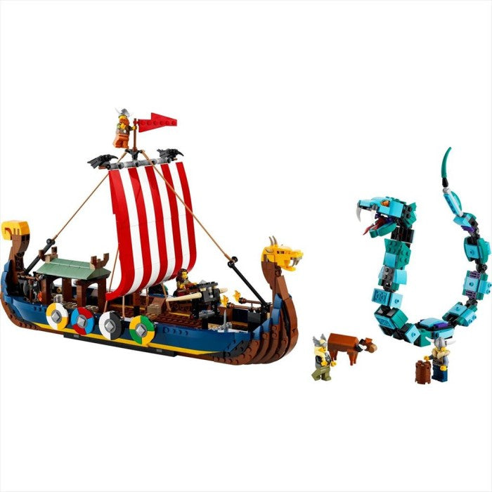 LEGO Creator 31132 Viking Ship and the Midgard Serpent