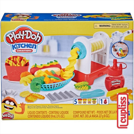 Play Doh Kitchen Creations Spiral Fries Hasbro F1320 Playdoh