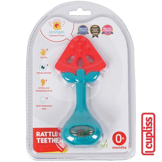 IQAngel Rattle Teether Toy Watermelon Mainan gigitan Bayi