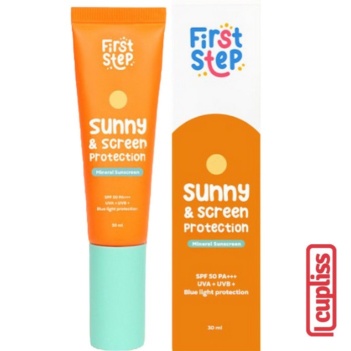 FIRST STEP Sunny Screen Protection SPF 50 Sunscreen 30ml Sunblock Bayi 30 ml