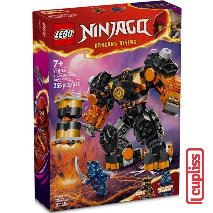 LEGO Ninjago 71806 Cole Elemental Earth Mech