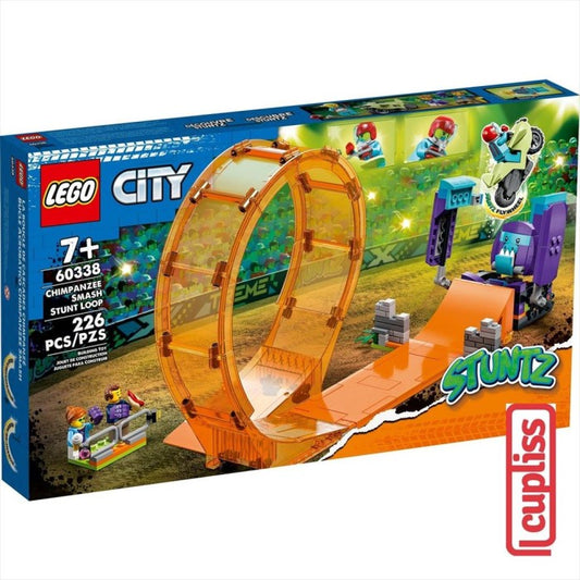 LEGO City Stuntz 60338 Smashing Chimpanzee Stunt Loop