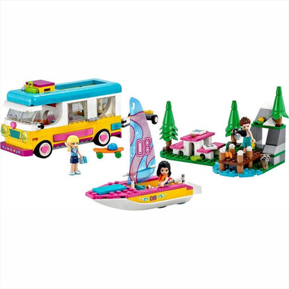 LEGO Friends 41681 Forest Camper Van and Sailboat