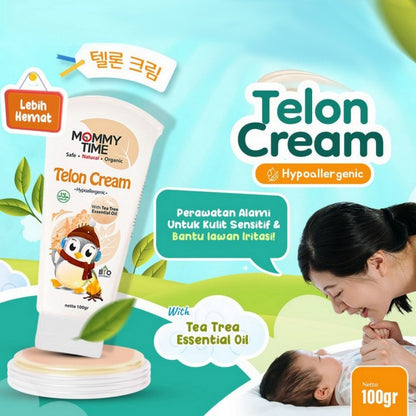 Mommy Time Organic Baby Telon Cream 100g Krim Bayi 100 g