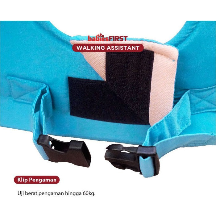 BabiesFirst Walking Assistant Dark Blue Baby Walker